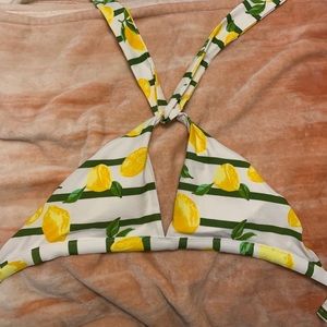 Aerie lemon swim top